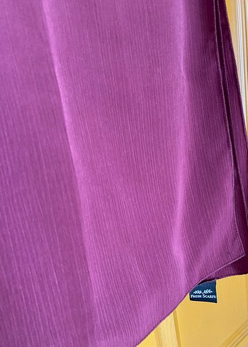 Freshscarf marka krinkıl serisi mor şal - Görsel 3