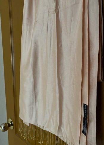 Ipekevi marka %100 ipek pudra şal - Görsel 3