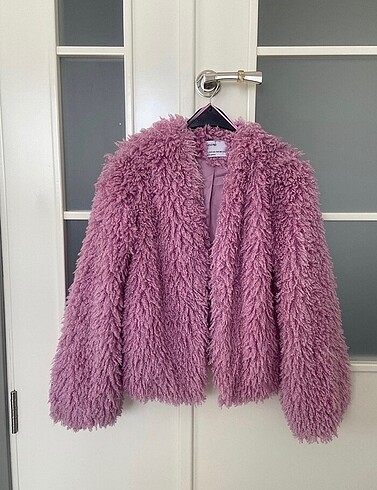 BERSHKA PEMBE KÜRK