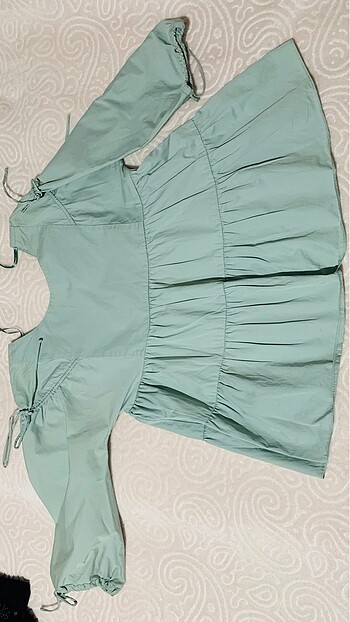 Zara Zara Orijinal Bluz S Beden ? Mint Yeşili