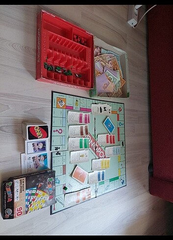 Beden Renk Monopoly ve 3 farkli oyin HEDIYE