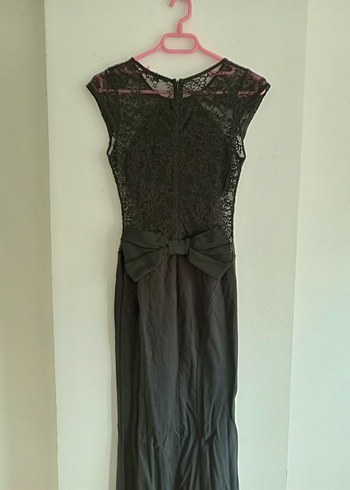 Tally Weijl Siyah Uzun Gotik Elbise