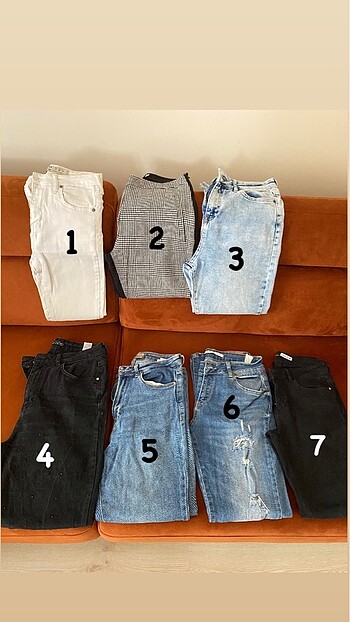 Mango LTB Zara DeFacto Jean