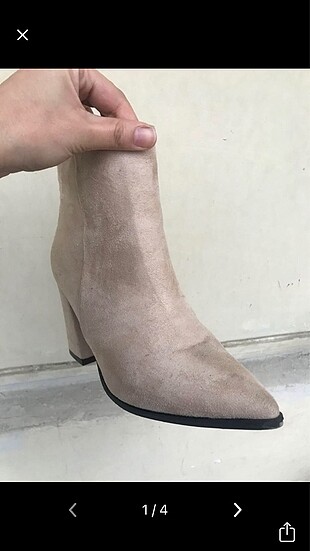 Bej topuklu