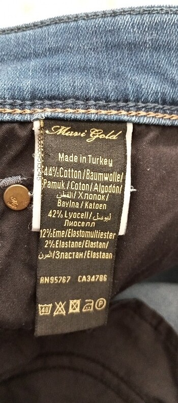 diğer Beden lacivert Renk Kot pantolon