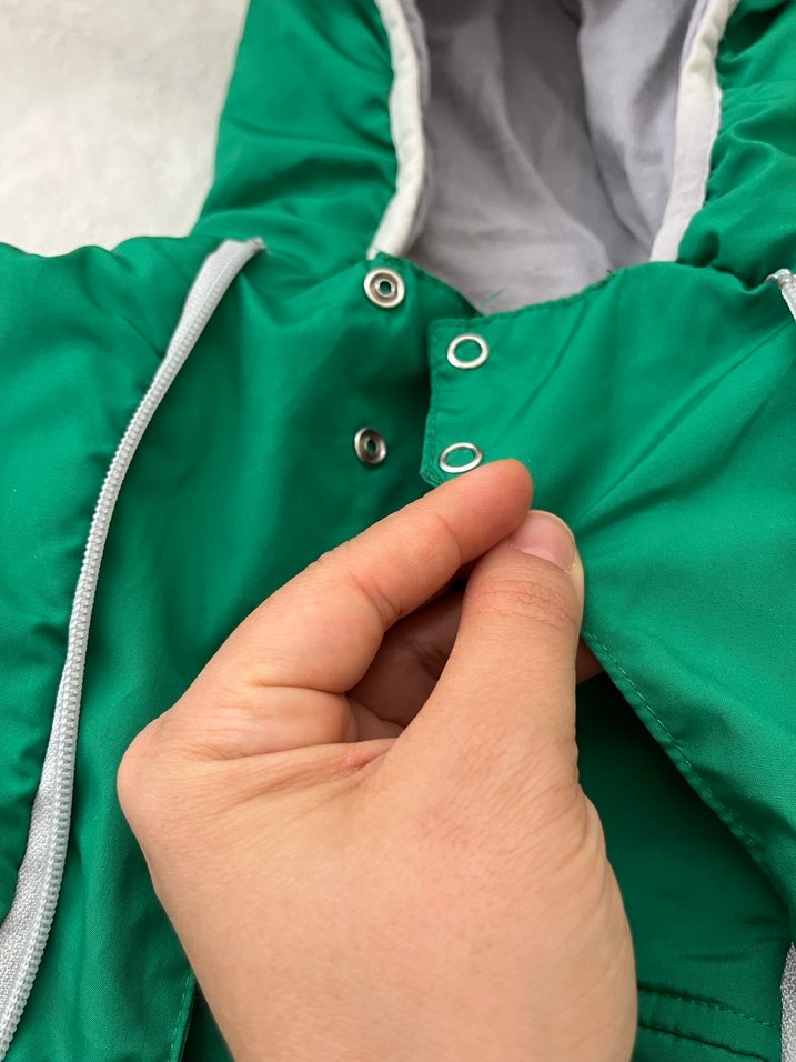 Yeşil Fermuarlı Bebek Tulumu - Görsel 3