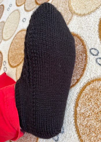 Çeyizlik Örgü Ev Patik - Görsel 3