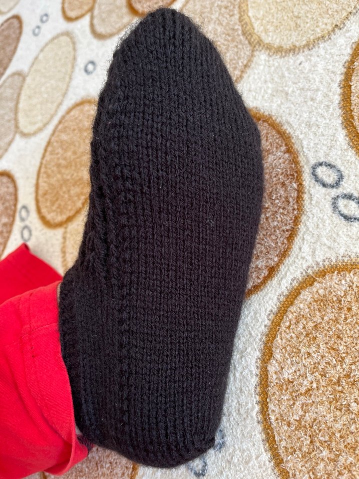 Çeyizlik Örgü Ev Patik - Görsel 3