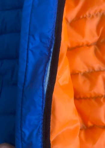 Erkek Mavi Fermuarlı Mont - Görsel 3