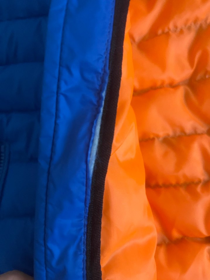 Erkek Mavi Fermuarlı Mont - Görsel 3