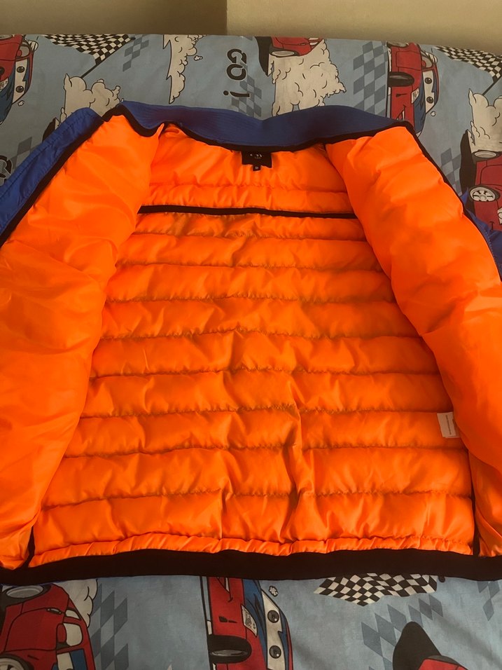 Erkek Mavi Fermuarlı Mont - Görsel 5