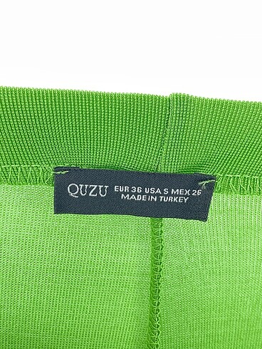 s Beden yeşil Renk Quzu Kumaş Pantolon %70 İndirimli.