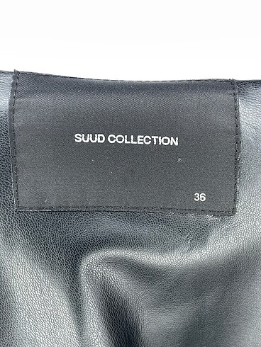 36 Beden siyah Renk Suud Collection Deri Ceket p İndirimli.