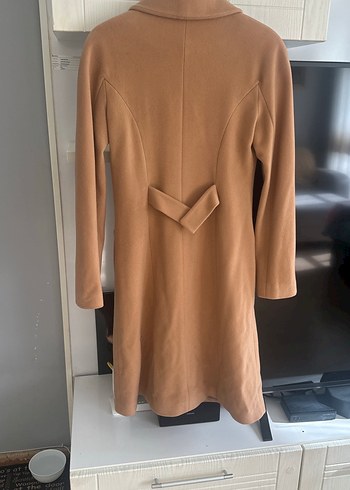 YARGICI marka Düğmeli Camel Renk palto - Görsel 2