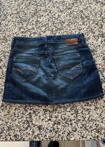 Mavi jeans marka, S beden,Denim Mini Etek - Görsel 2