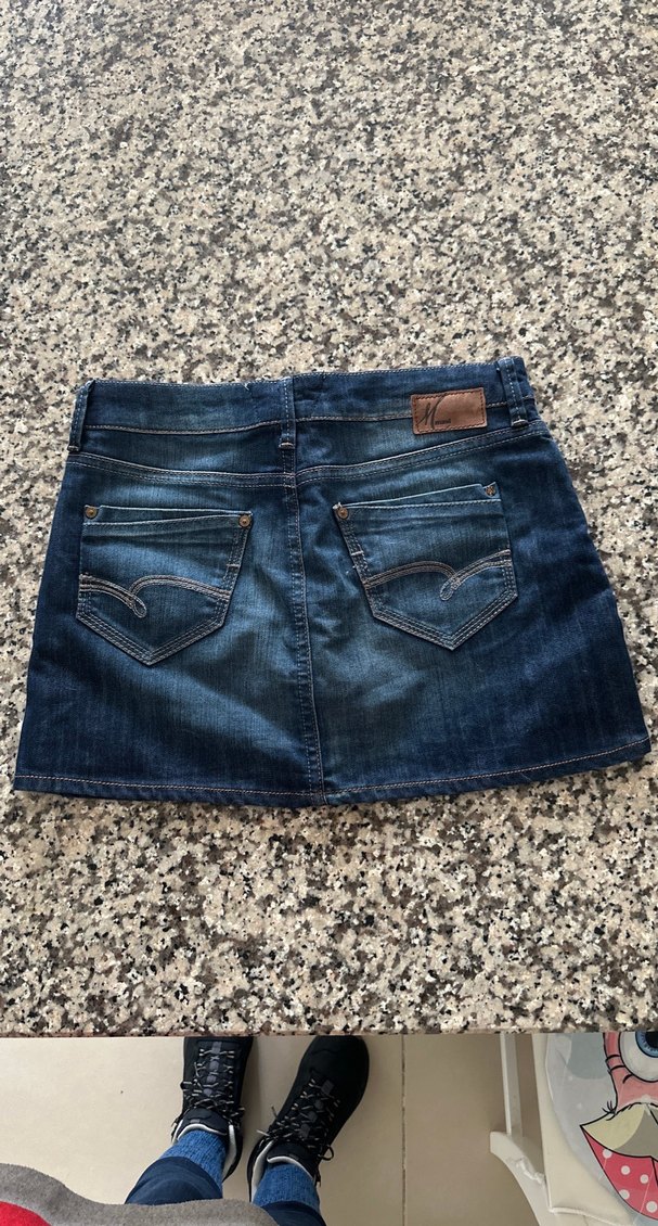 Mavi jeans marka, S beden,Denim Mini Etek - Görsel 2