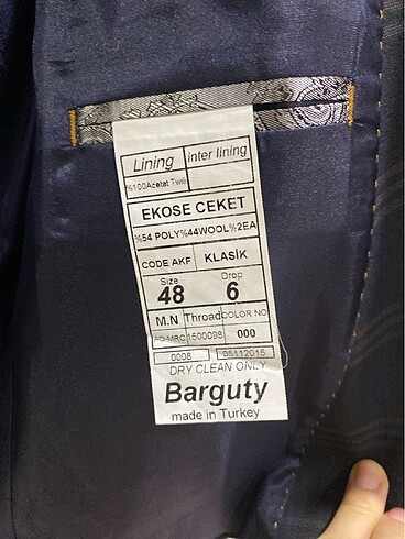 48 Beden lacivert Renk Blazer ceket