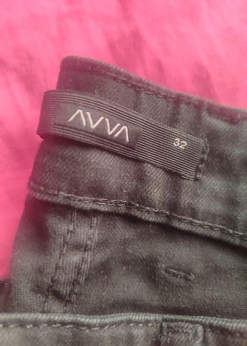 Siyah Baskılı erkek Dar Kesim Midi Kot Pantolon - Görsel 2