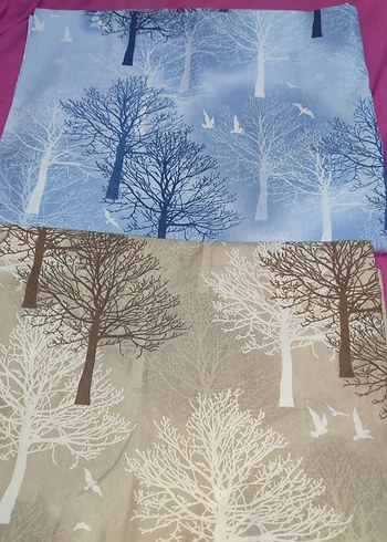 Ağaç Desenli çift kişilik 2 adet Nevresim takımı - Görsel 2