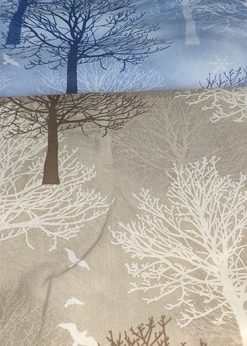 Ağaç Desenli çift kişilik 2 adet Nevresim takımı - Görsel 4