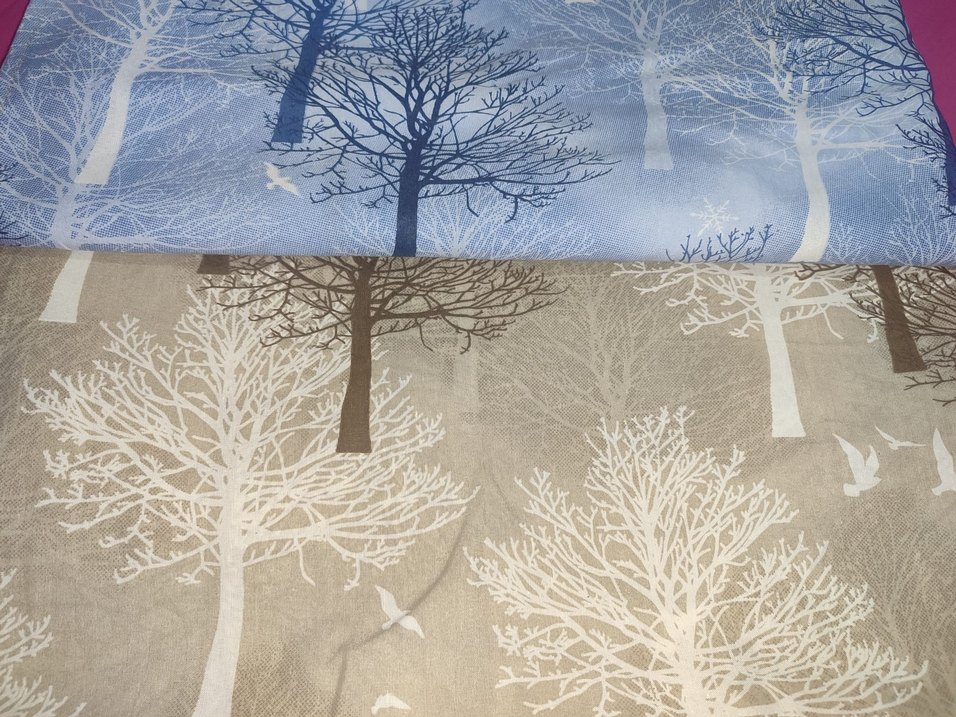 Ağaç Desenli çift kişilik 2 adet Nevresim takımı - Görsel 5