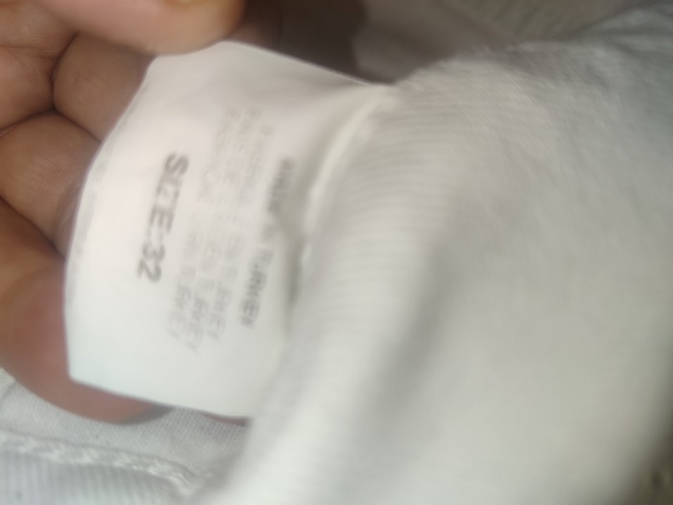 Beyaz Düğmeli erkek Jean Pantolon - Görsel 2