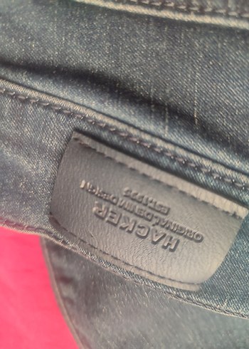 Gri erkek Denim Pantolon Velcro Detaylı - Görsel 2