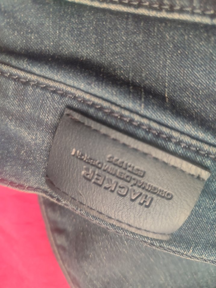 Gri erkek Denim Pantolon Velcro Detaylı - Görsel 2