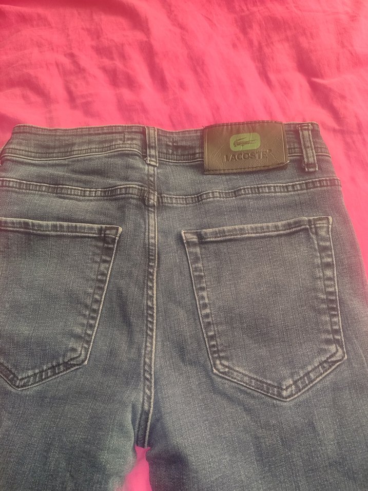 Lacoste erkek Kot denim Pantolon - Görsel 4