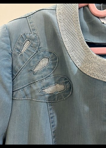 Uzun Kot bağcıklı Kadın pardüsü - Görsel 3