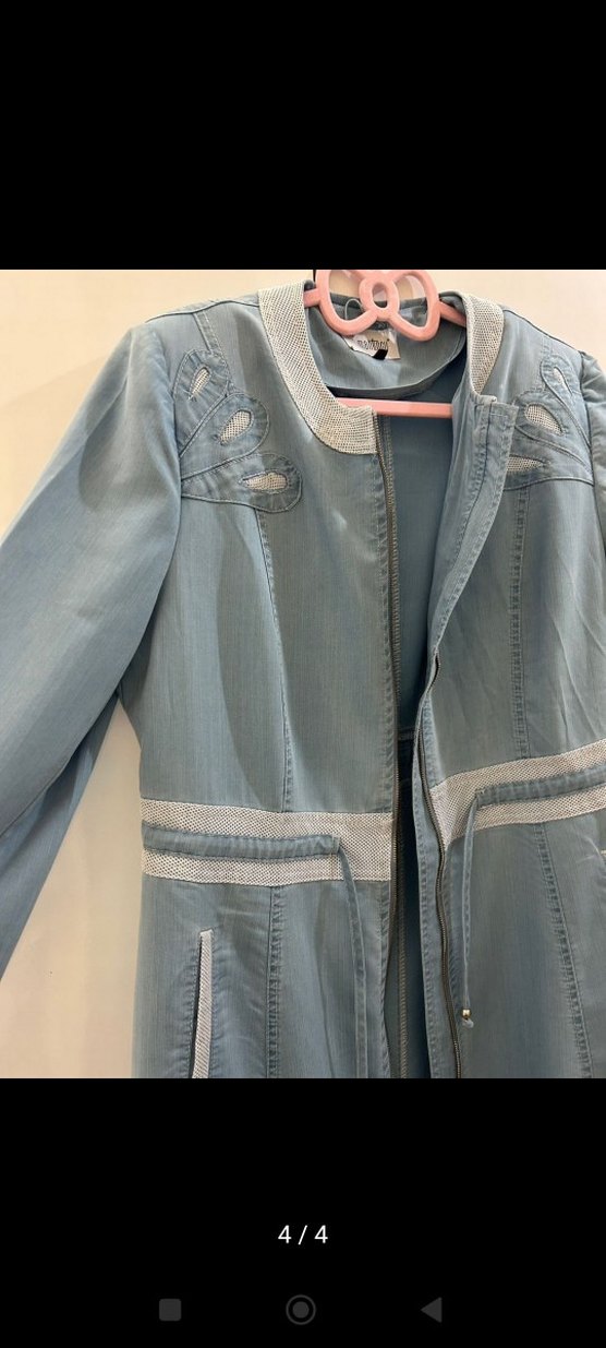 Uzun Kot bağcıklı Kadın pardüsü - Görsel 4