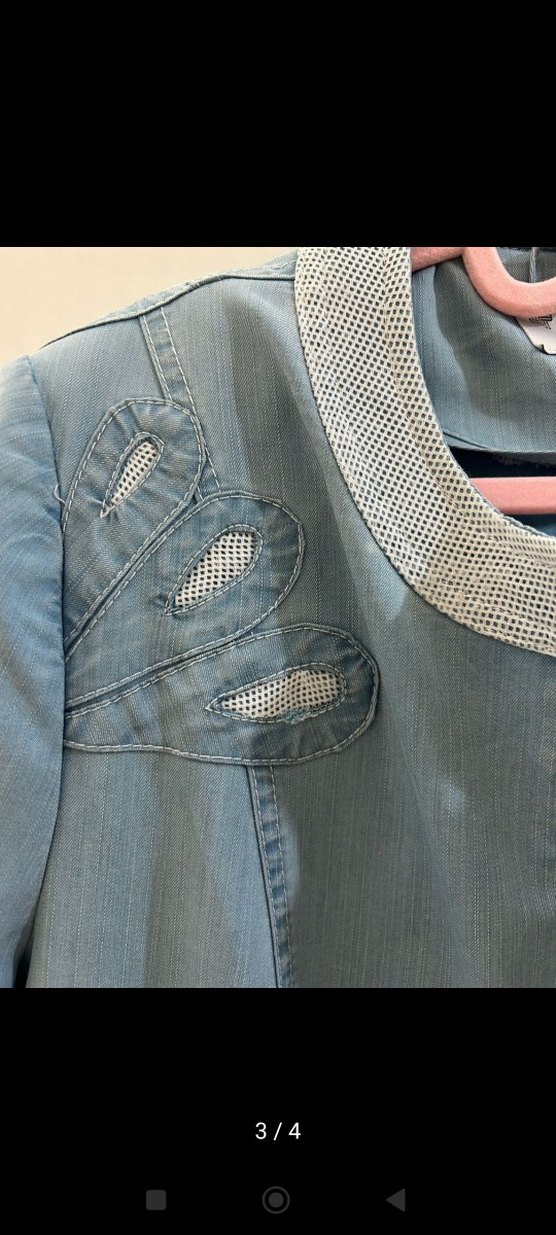 Uzun Kot bağcıklı Kadın pardüsü - Görsel 3