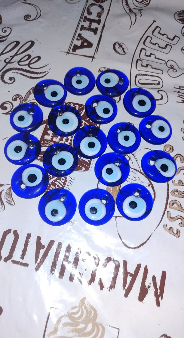 Mavi nazar boncuğu 18 adet tanesi 20tl - Görsel 3