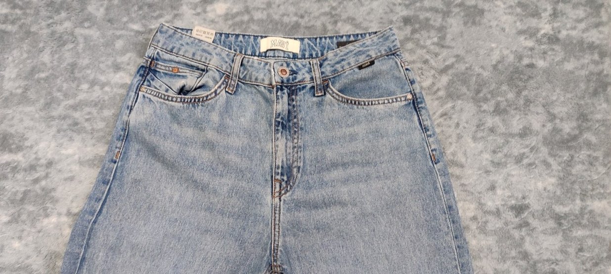 Happy Real Blue Gölgeli Indigo Mavisi Jean Pantolon - Görsel 2