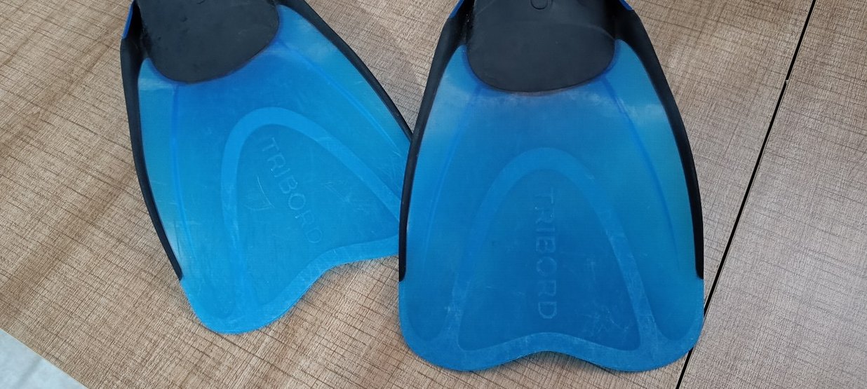 Mavi Su Ayakkabısı Velcro Bantlı - Görsel 3