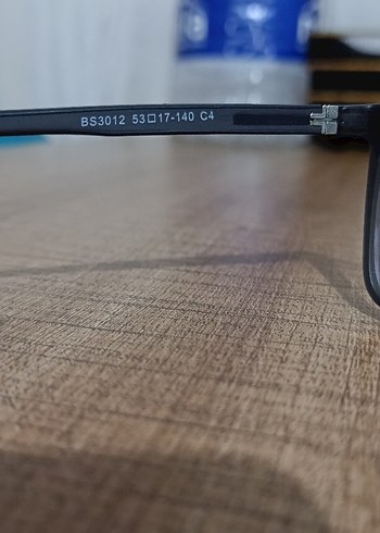 unisex avva marka Şeffaf Gri Minimalist  Güneş Gözlüğü - Görsel 6