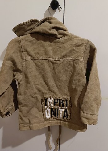 Kemerli Bej Erkek Çocuk Ceket - Görsel 4