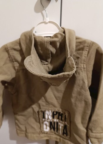 Kemerli Bej Erkek Çocuk Ceket - Görsel 6