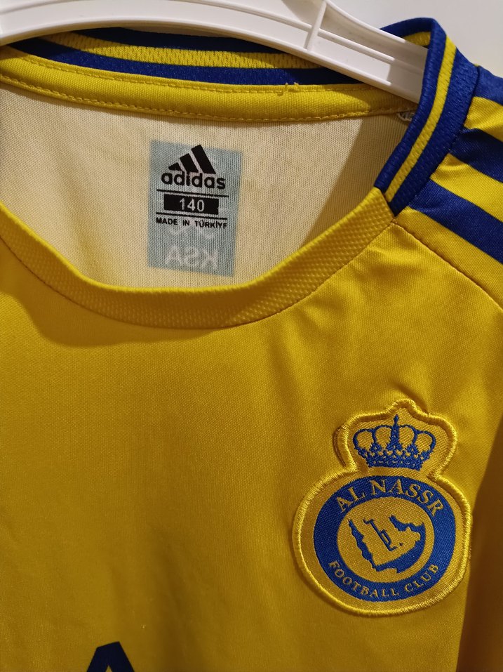 Sarı Erkek Kısa Kollu Spor Forma - Görsel 2