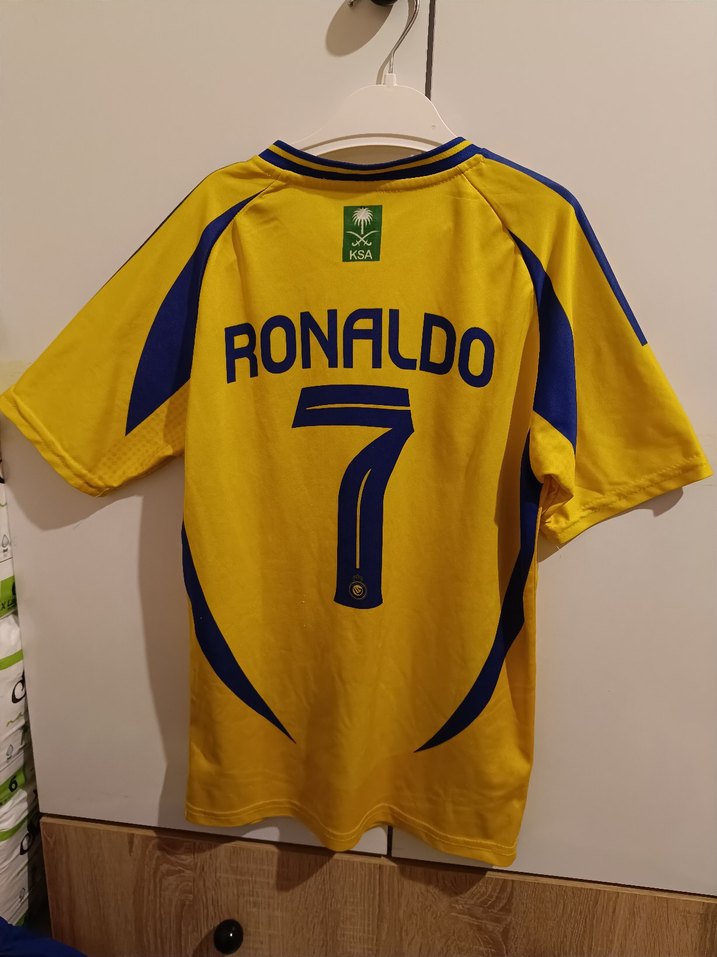 Sarı Erkek Kısa Kollu Spor Forma - Görsel 4