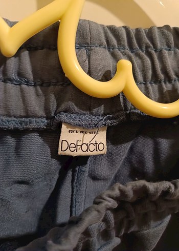 buz mavisi griye kaçan tonda Rahat Kesim Erkek Şort - Görsel 3