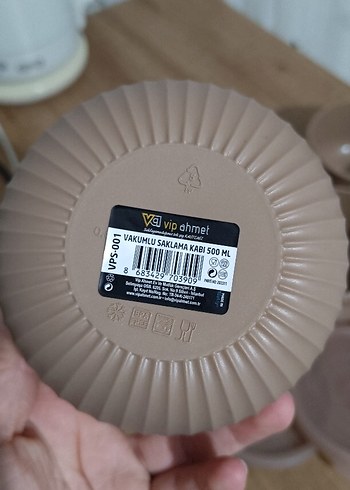 Bej Gıda Saklama Kapları Seti - Görsel 2