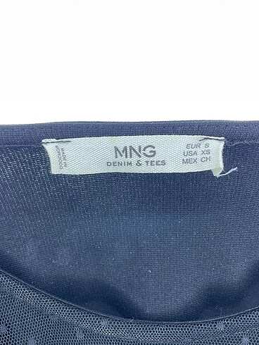 s Beden siyah Renk Mango Bluz %70 İndirimli.