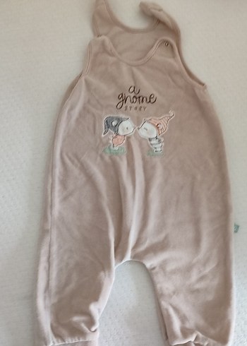 KitiKate Bej Örme Kız Bebek Tulum