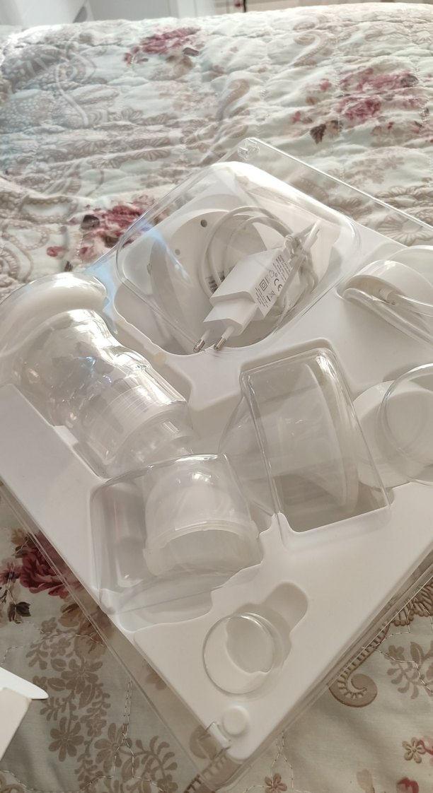 Tekli Elektrikli Göğüs Pompası Beyaz - Görsel 3