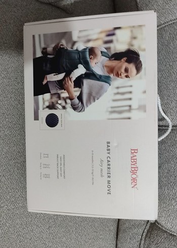 BabyBjörn antracite Bebek Taşıyıcı - Görsel 6