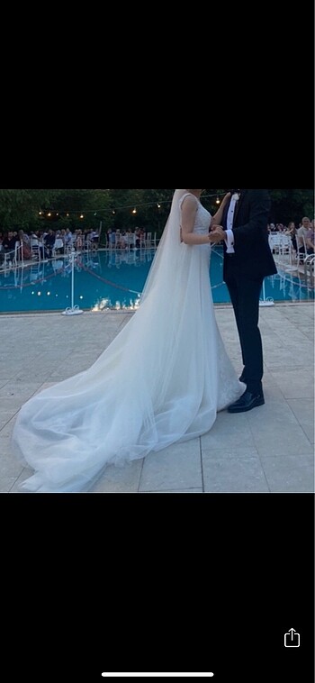 Orijinal Aysira Balık Model Gelinlik - Görsel 6