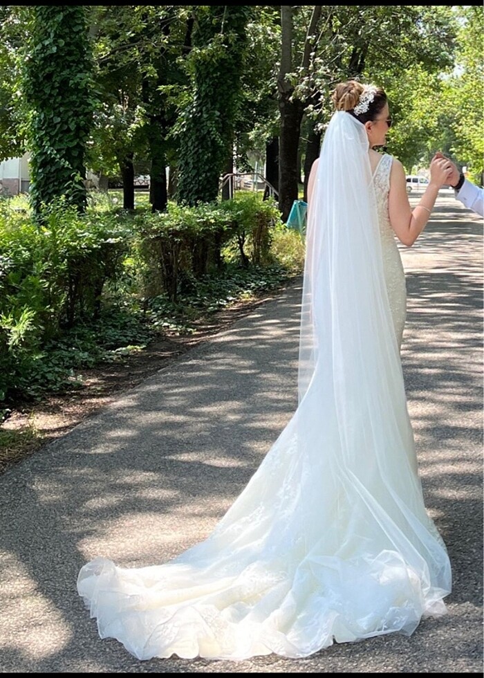 Orijinal Aysira Balık Model Gelinlik - Görsel 5