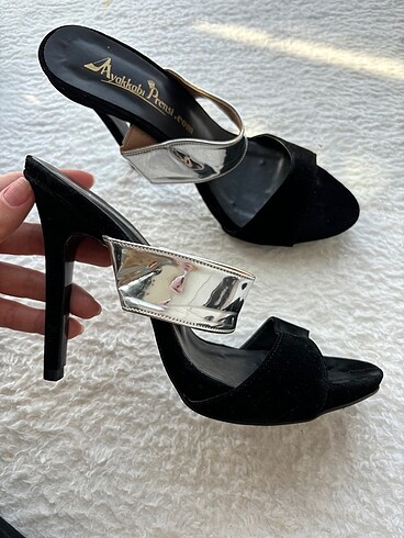 37 Beden siyah Renk Stiletto