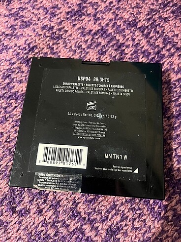 NYX Nyx orijinal paleti
